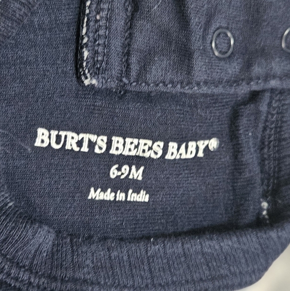 Burt's Bees Baby Sleep/Play One Piece 6-9M - Picture 2 of 2